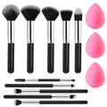 Makeup Brushes Set Gifts for Women, Christmas Stocking Stuffers for Women Teen Girls Wife Sister 13 Pcs Premium Kit with Foundation Concealer Blush Sponge Professional Beauty Blenders Accessories