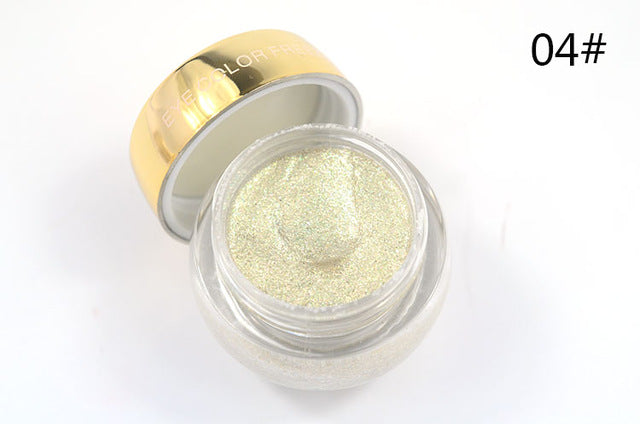 Single Glitter Eye Shadow Jelly Gel